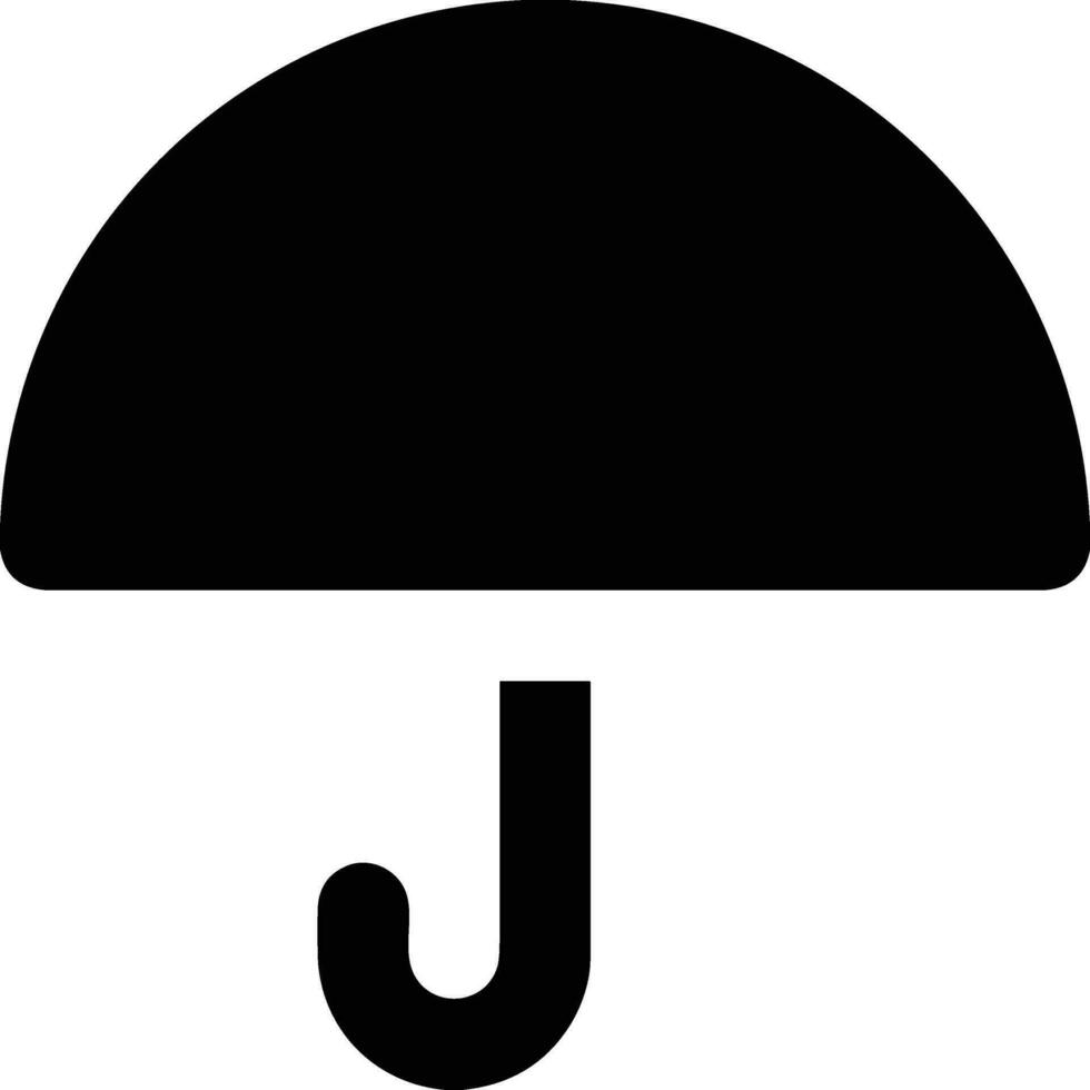 Umbrella protection icon symbol vector image. Illustration of the safety protect umbrella security design image