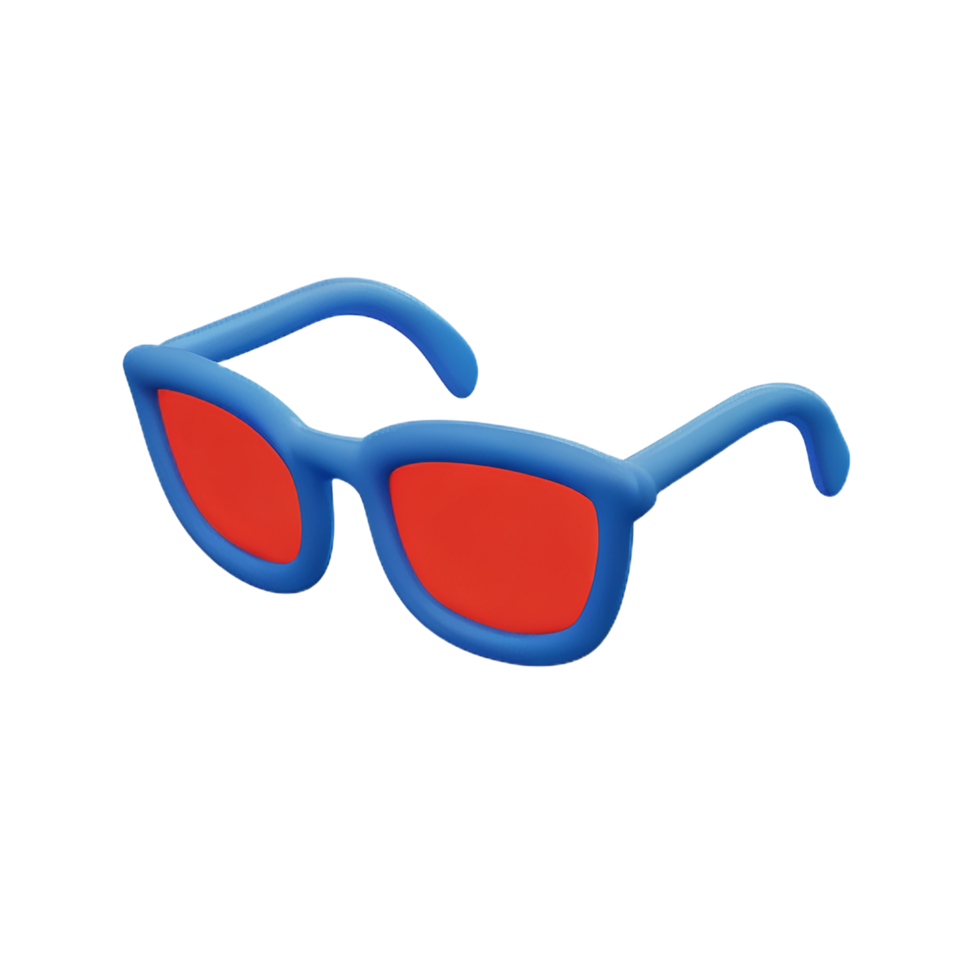 Sonnenbrille 3d Rendern Symbol Illustration png