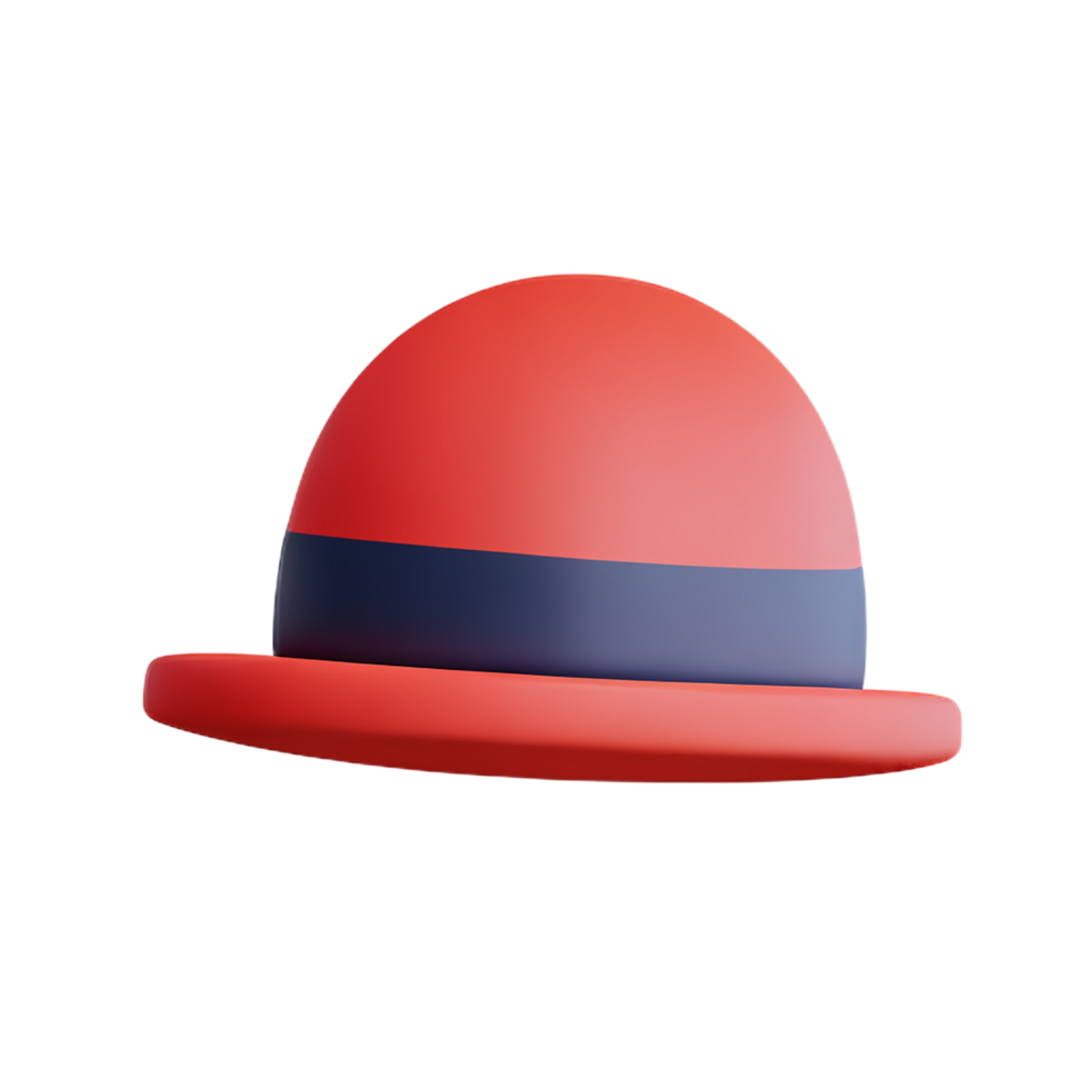 hat 3d rendering icon illustration png