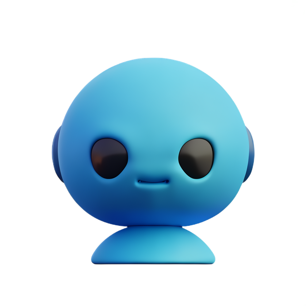 alien 3d rendering icon illustration png