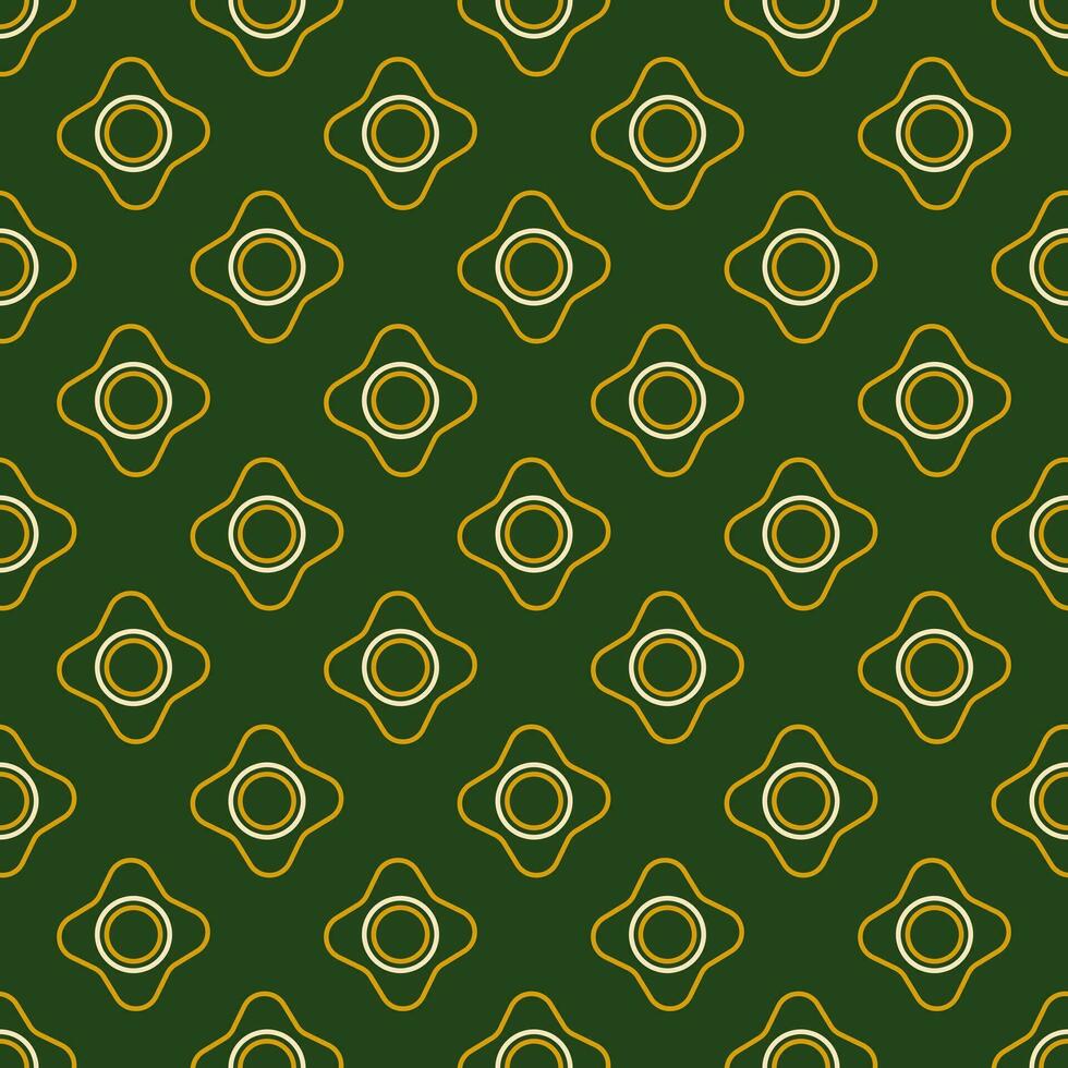 Seamless geometric pattern. Art deco style golden print pattern. Vector print for fabric background