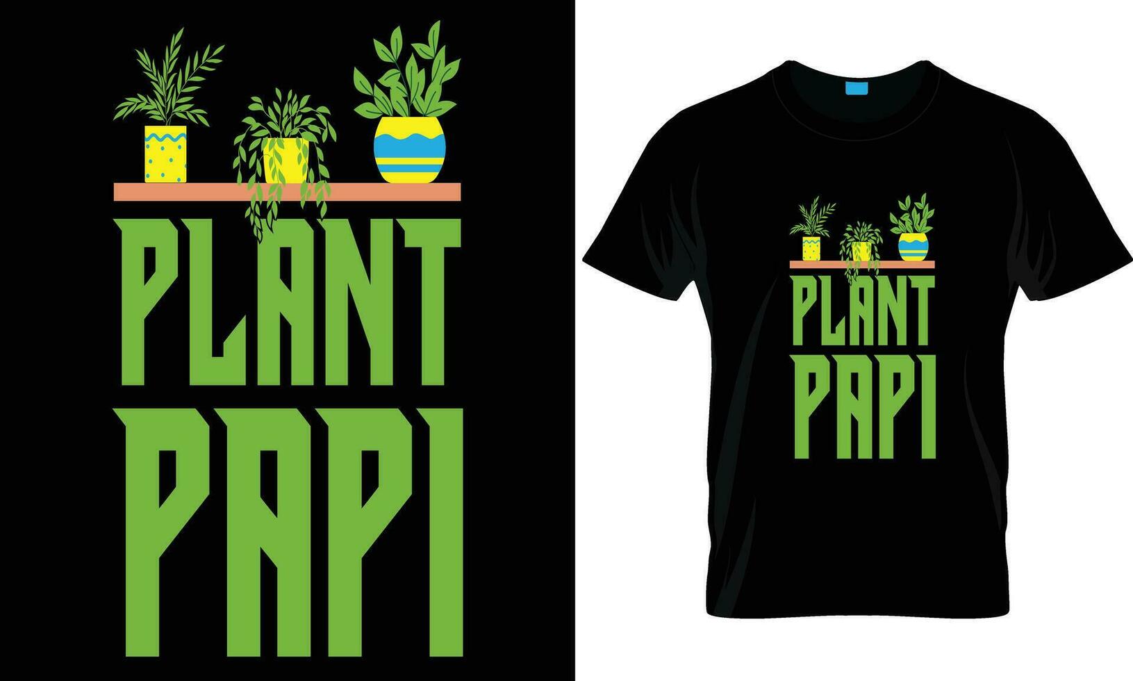 Gardening t-shirt design vector graphic.