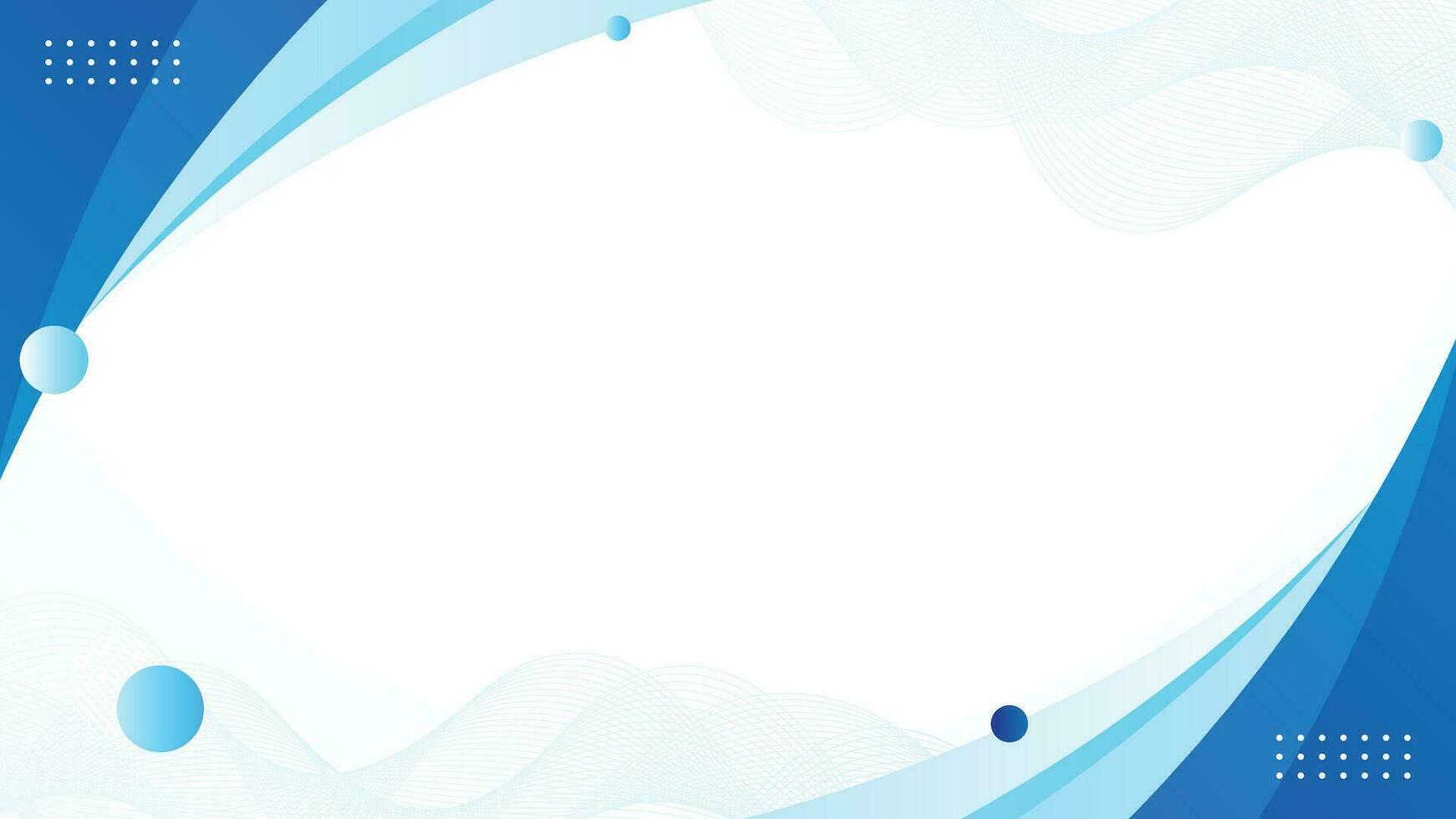 Abstract Blue Background For Banner or Presentation vector