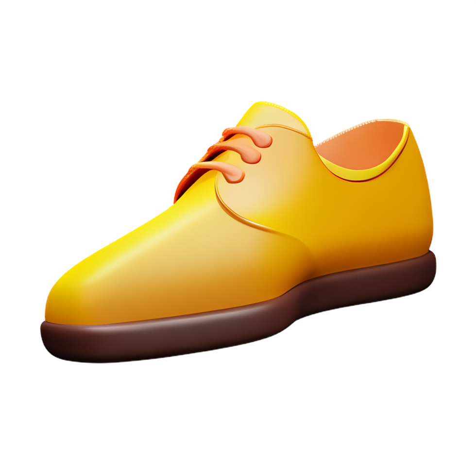 Schuhe 3d Rendern Symbol Illustration png