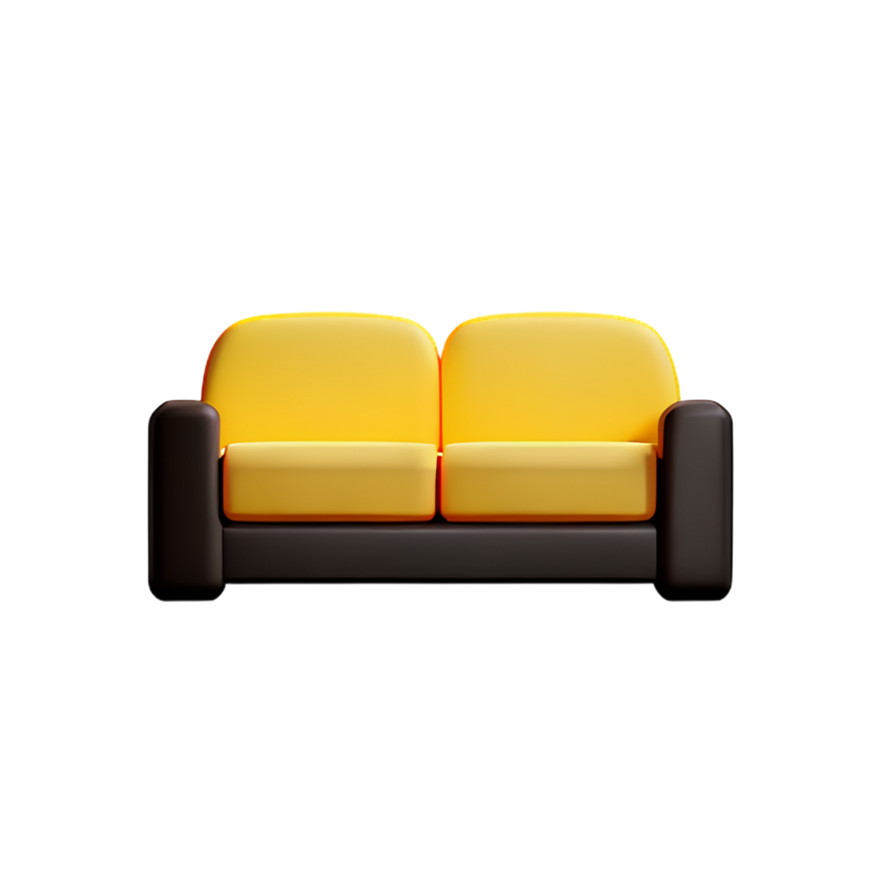 furniture 3d rendering icon illustration png