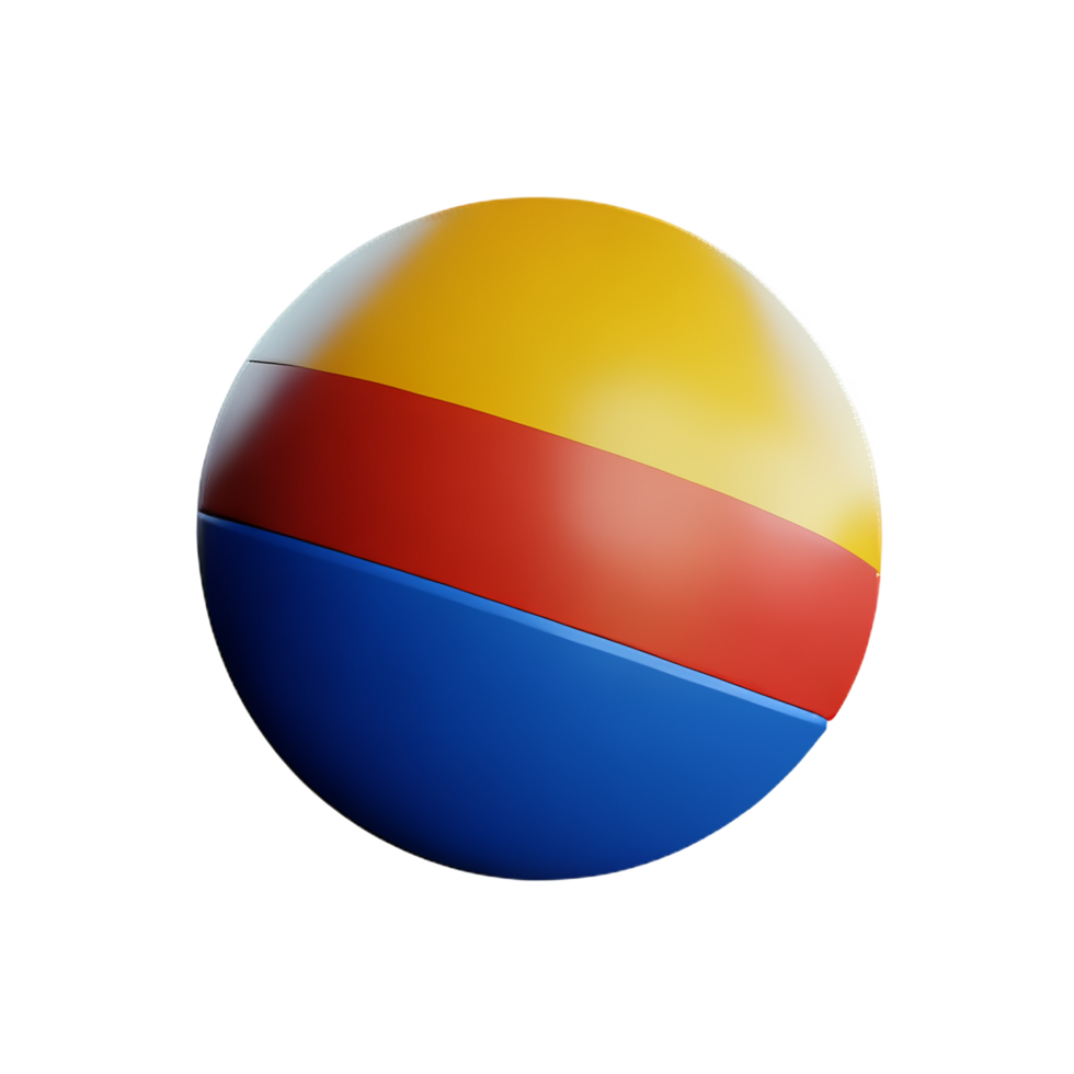 ball 3d rendering icon illustration png
