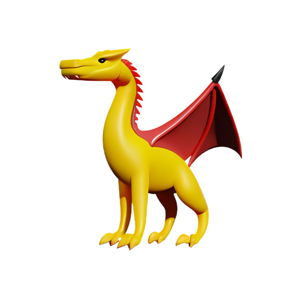 dragon 3d icon illustration png
