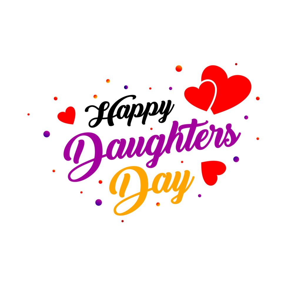 Happy Daughters Day, Happy Daughters Day Png