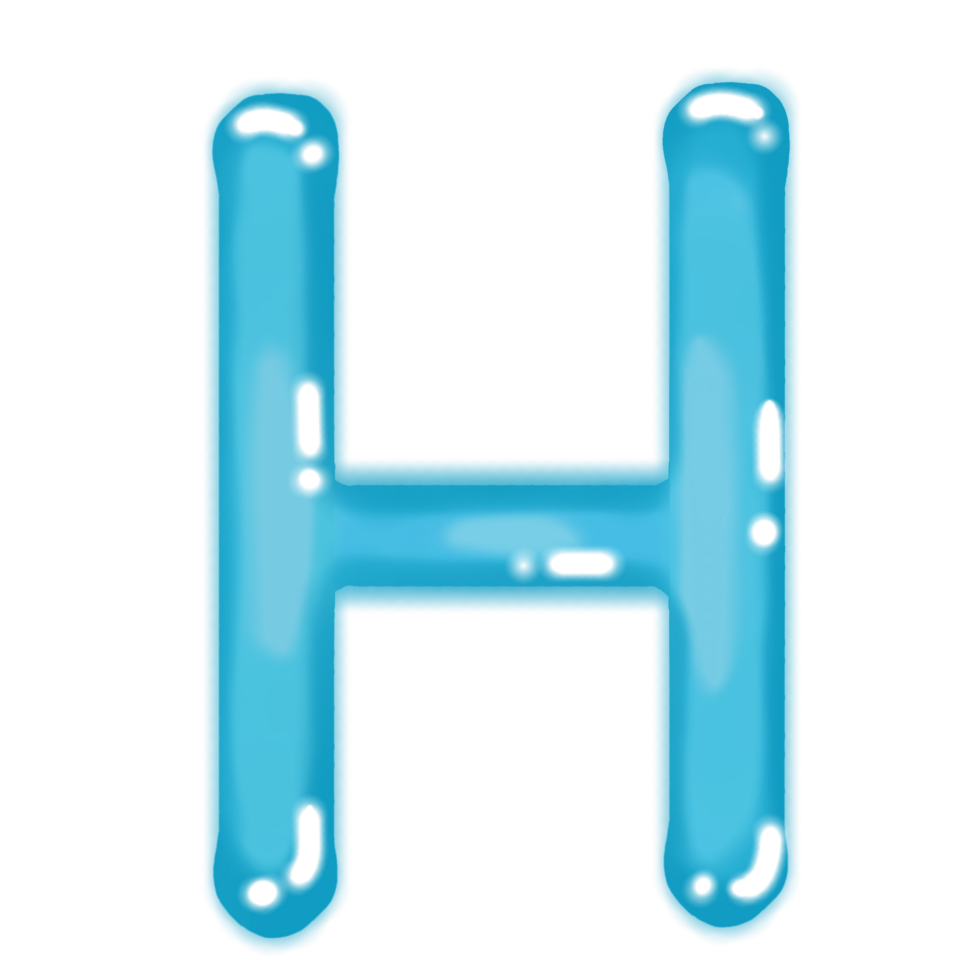 Colourful letters with a transparent background png