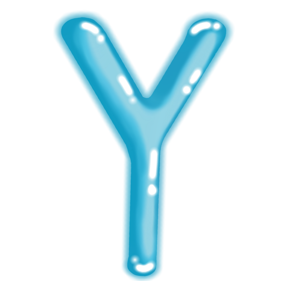 Colourful letters with a transparent background png