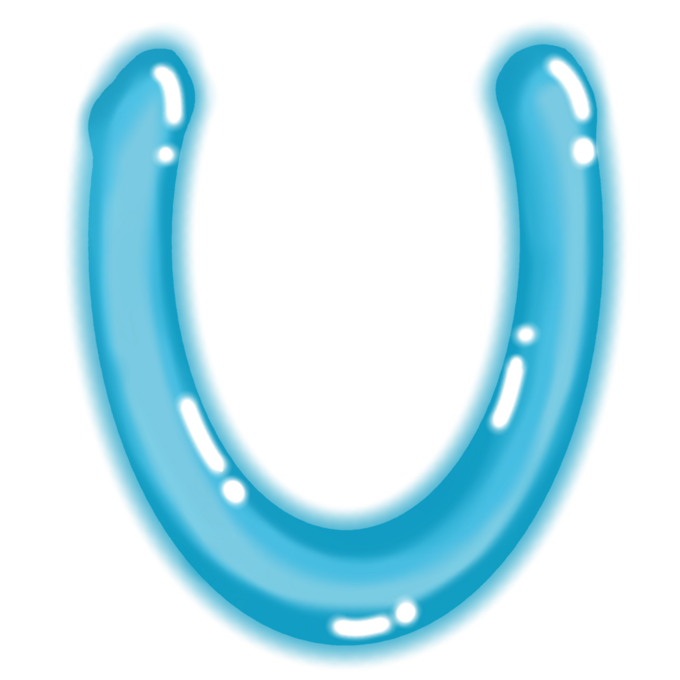 Colourful letters with a transparent background png
