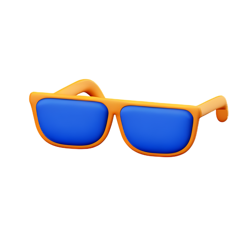 sunglasses 3d rendering icon illustration png