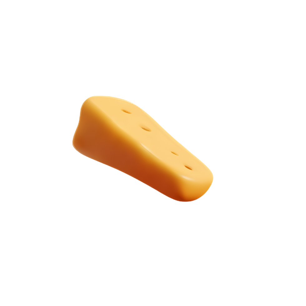 cheese  3d rendering icon illustration png