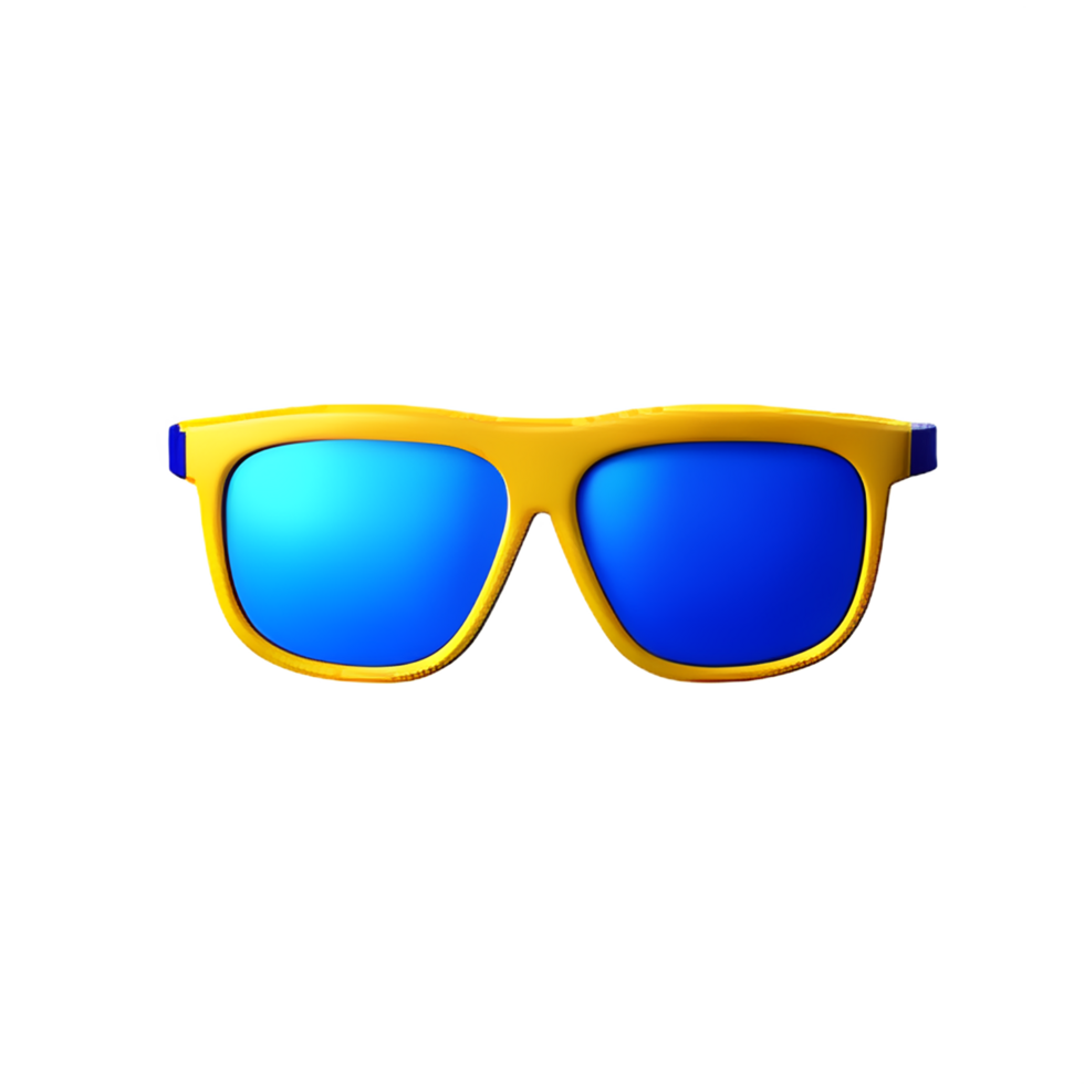 sunglasses 3d rendering icon illustration png
