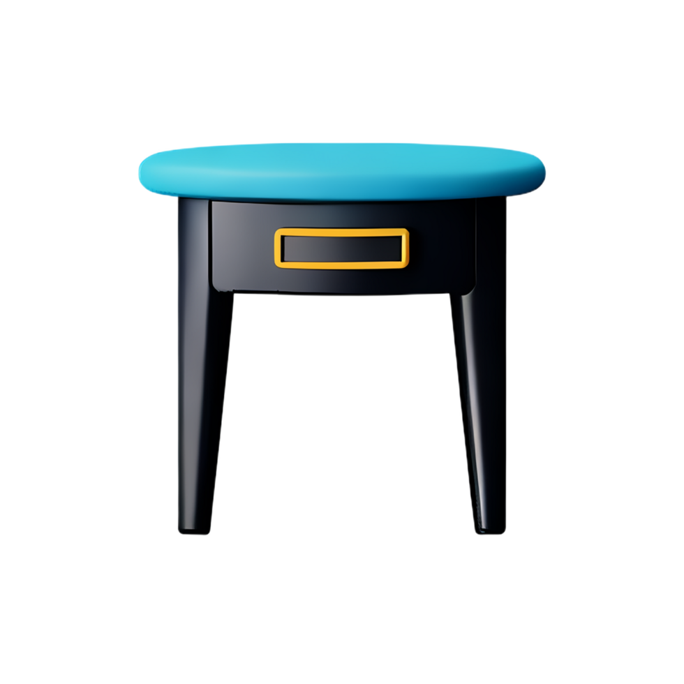 furniture 3d rendering icon illustration png