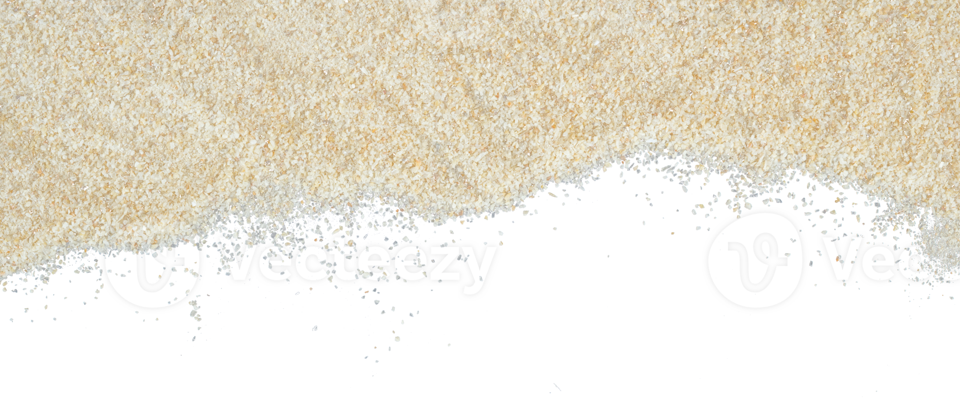 border of beach sand isolated png