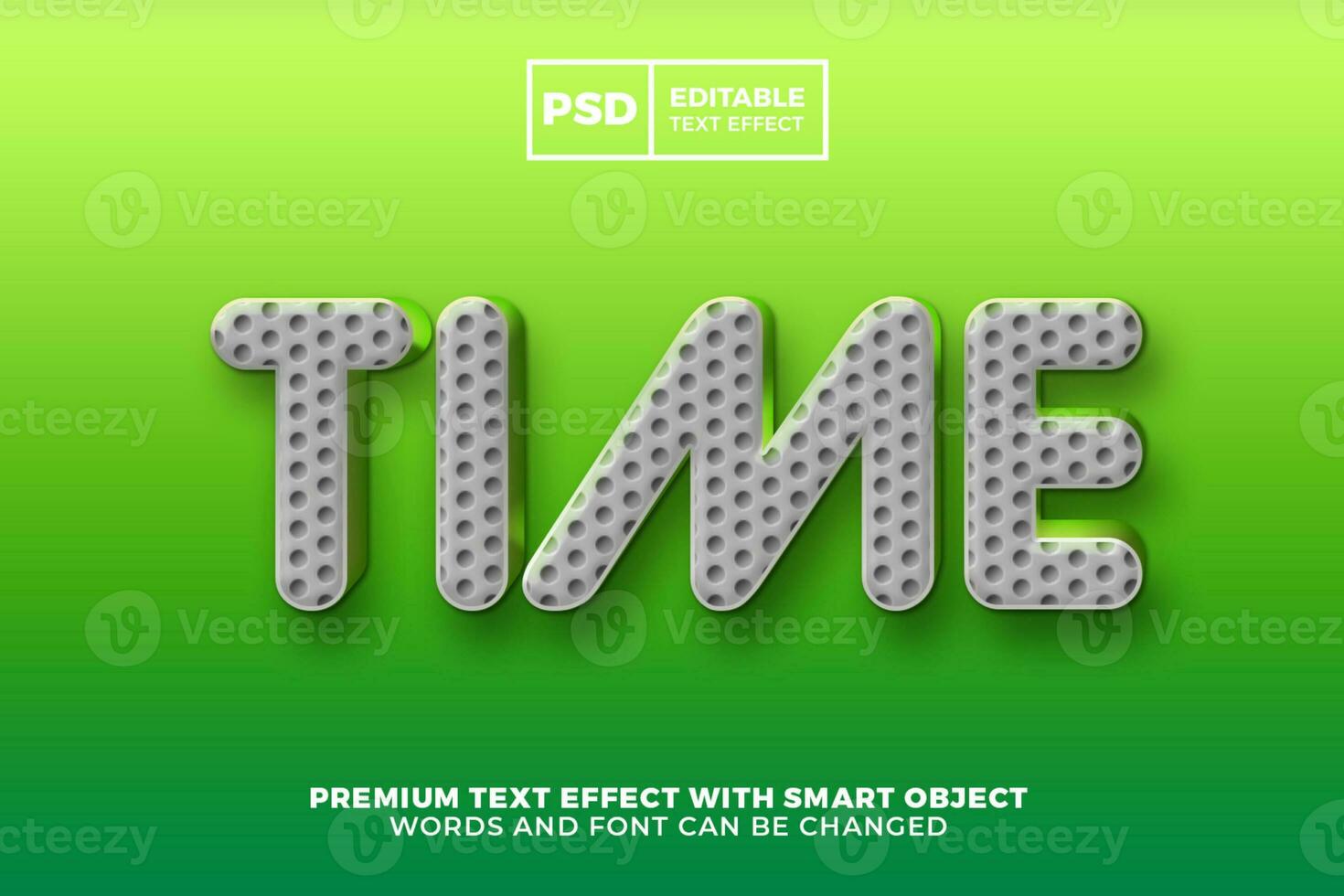 Time 3D Text Effect photo