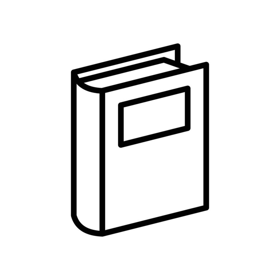 book icon vector design template simple and clean