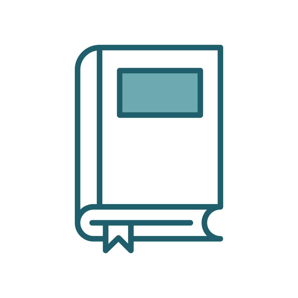 book icon vector design template simple and clean