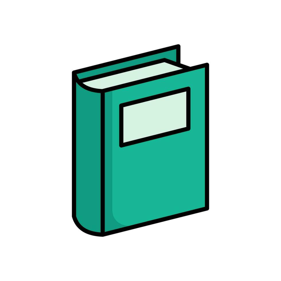 book icon vector design template simple and clean