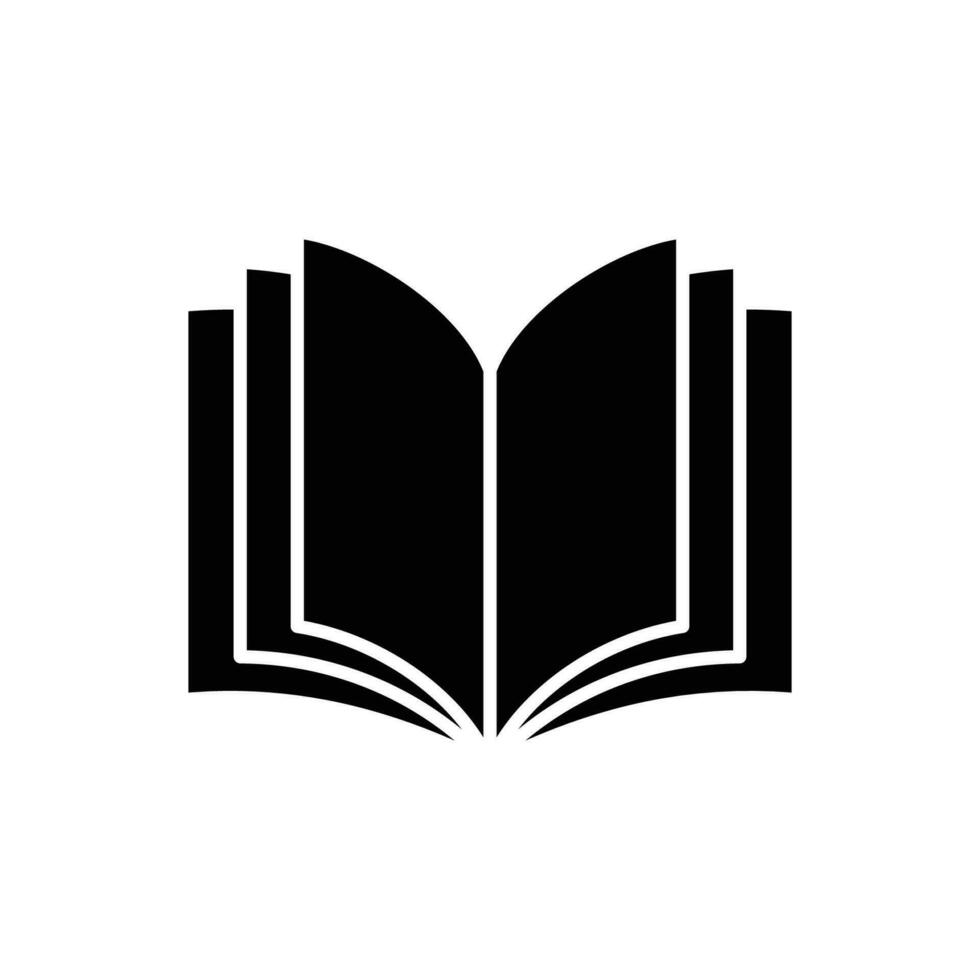 book icon vector design template simple and clean