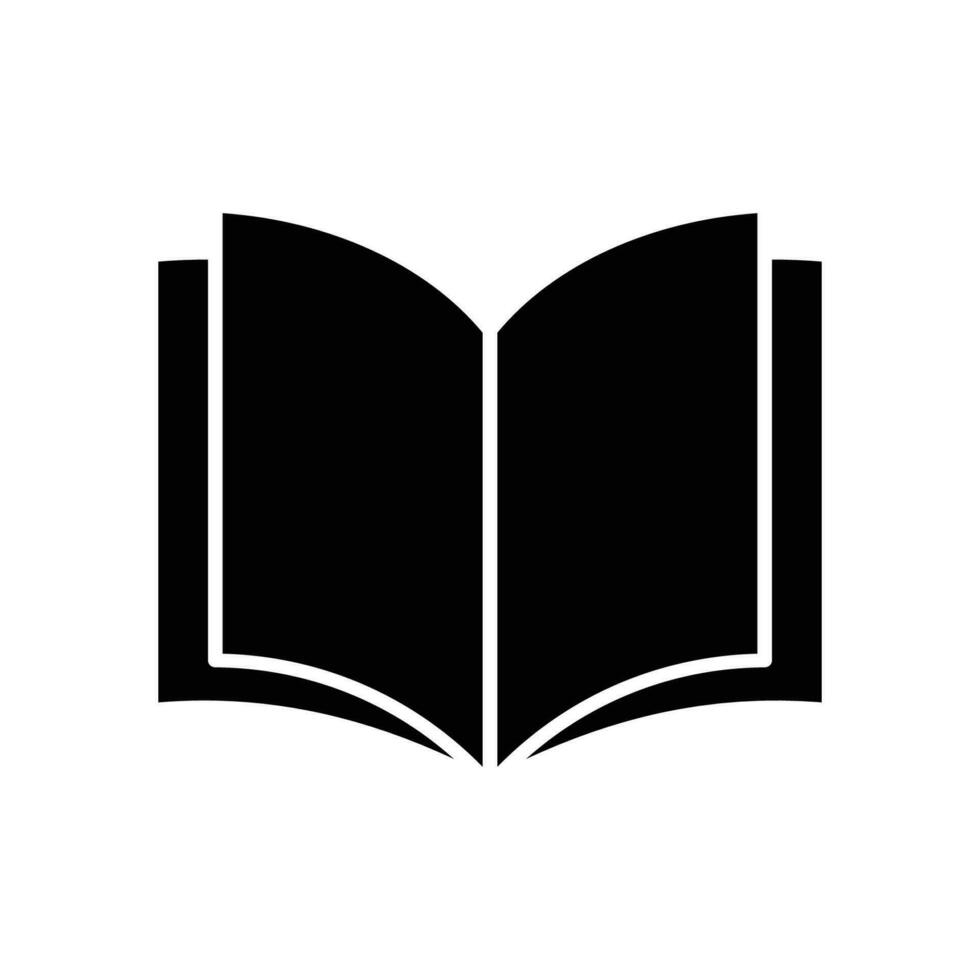 book icon vector design template simple and clean