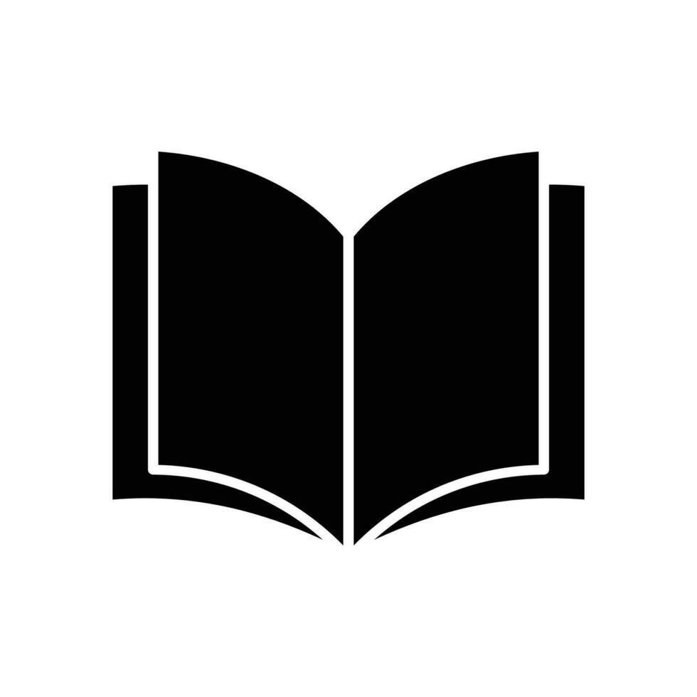 book icon vector design template simple and clean