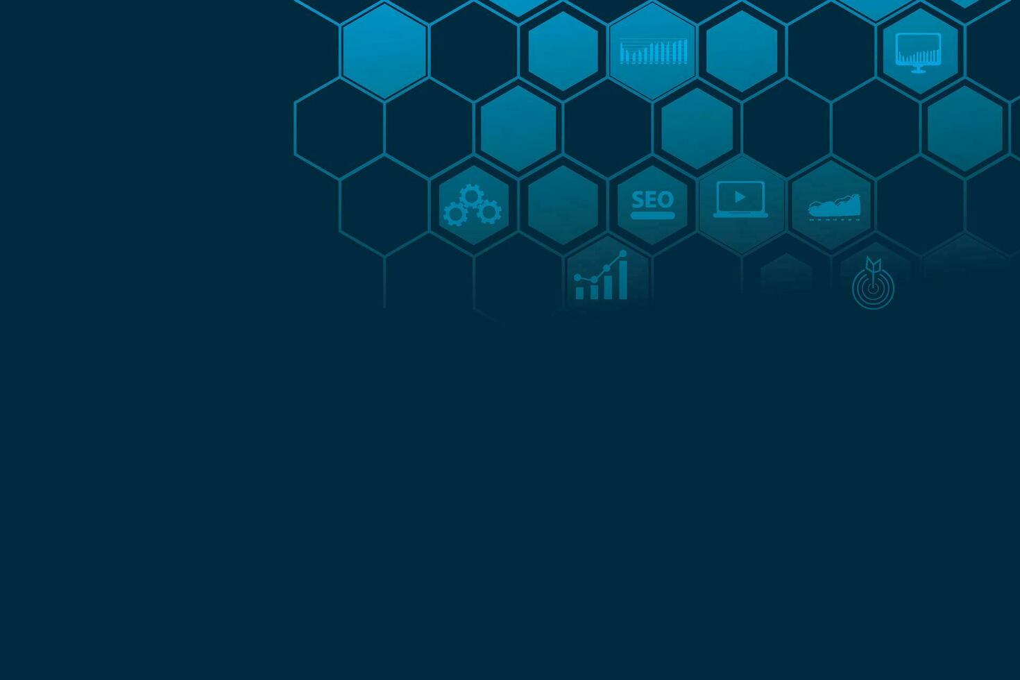 Analyst Works operations management. Data analysis concept. icon technology concept vector