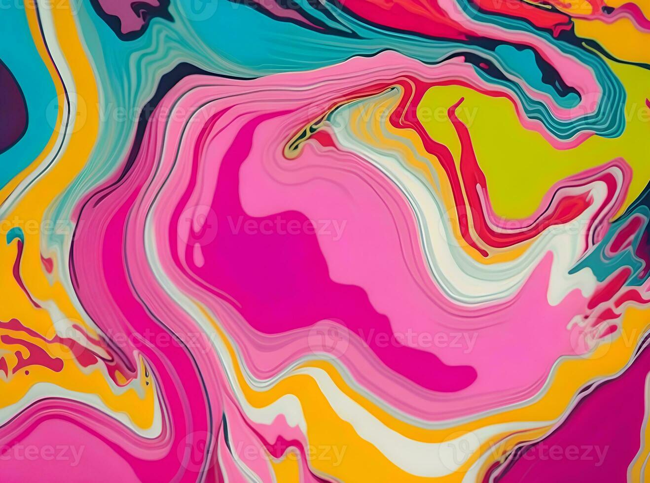Abstract bright acrylic painted background. Oil paint art texture. Color vivid pattern of creative ink painting. photo
