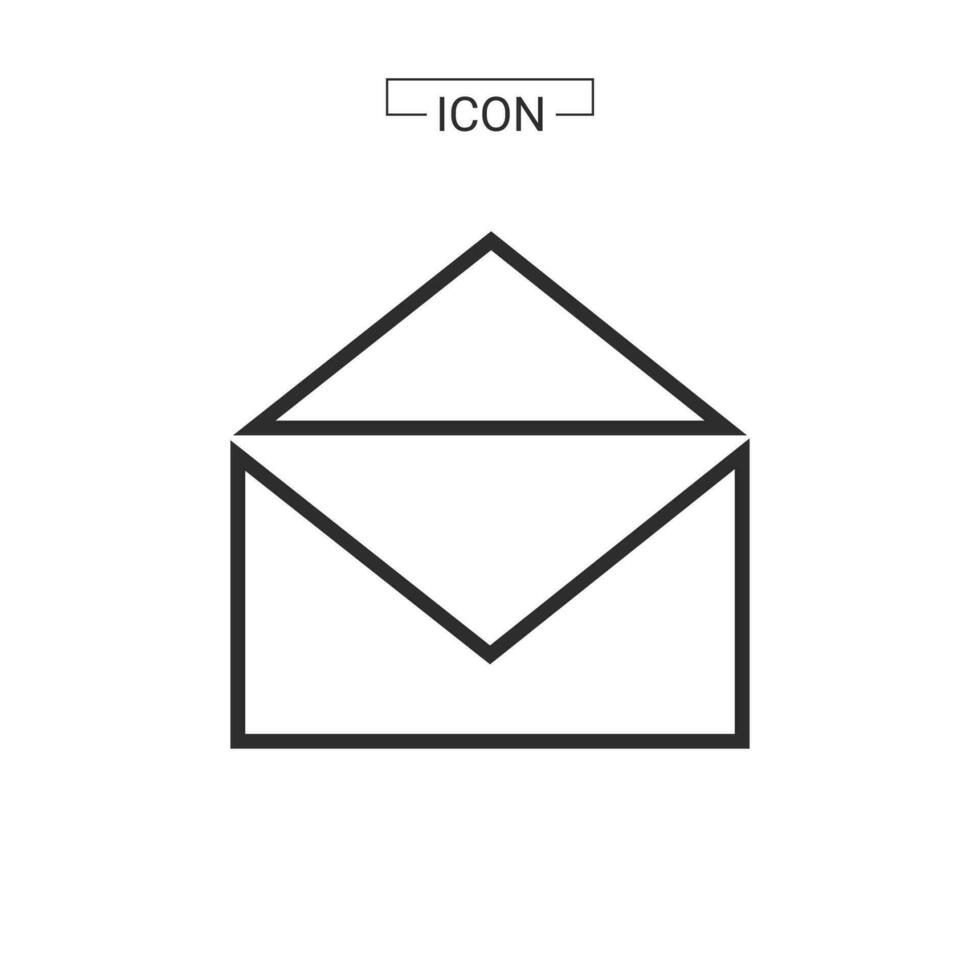 Email icon. e-mail symbol graphics for web icon collections vector