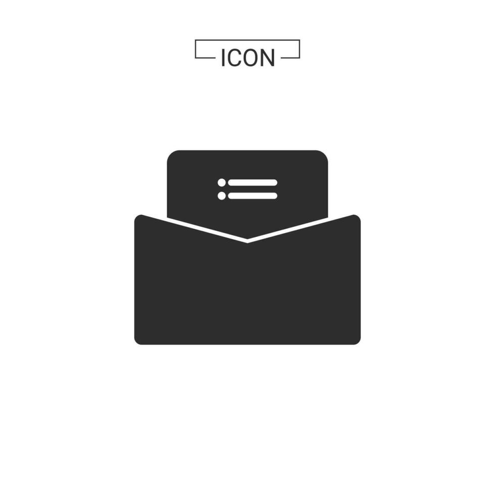 Email icon. e-mail symbol graphics for web icon collections vector