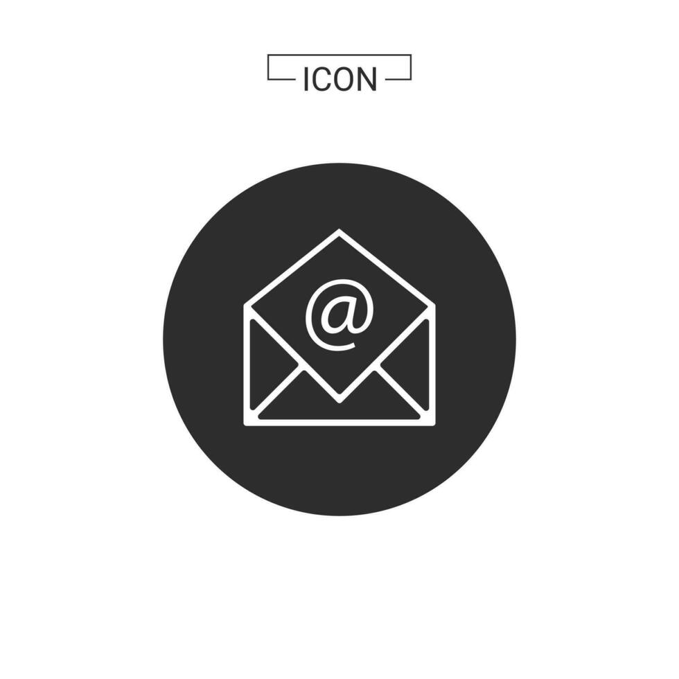 Email icon. e-mail symbol graphics for web icon collections vector