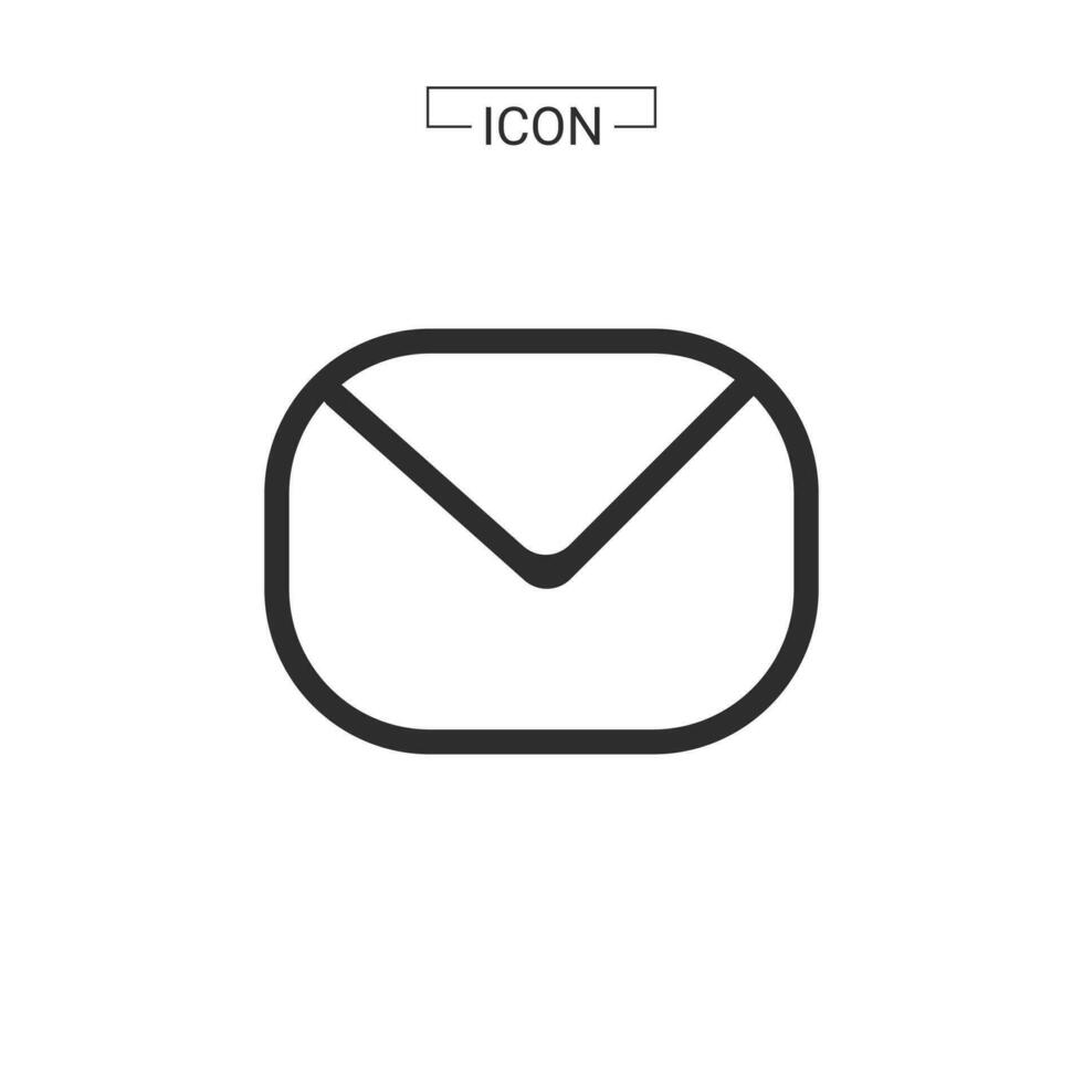 Email icon. e-mail symbol graphics for web icon collections vector