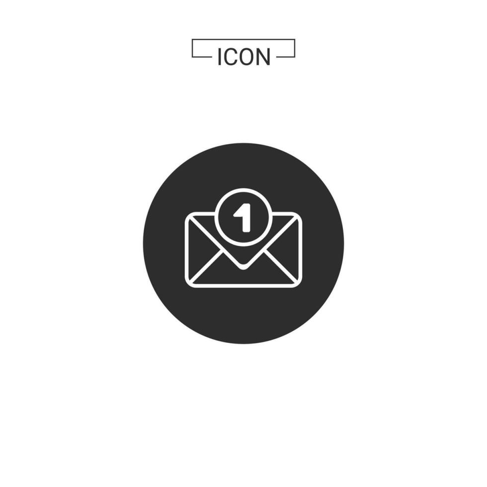 Email icon. e-mail symbol graphics for web icon collections vector