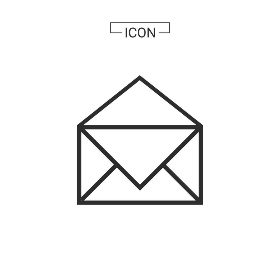 Email icon. e-mail symbol graphics for web icon collections vector