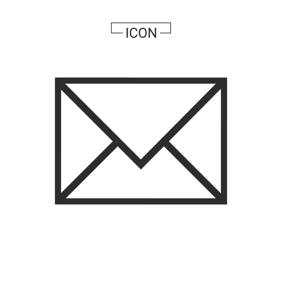 Email icon. e-mail symbol graphics for web icon collections vector