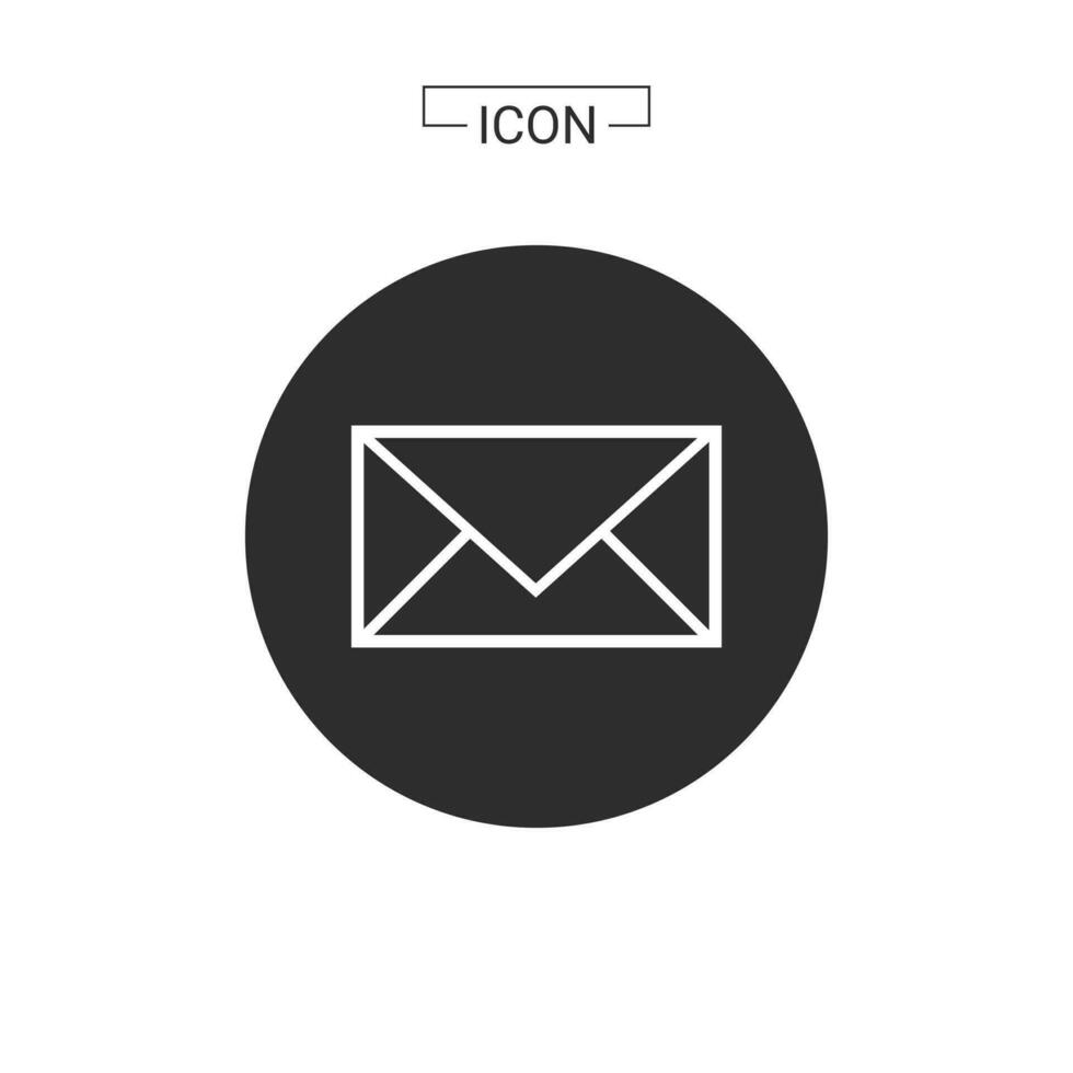 Email icon. e-mail symbol graphics for web icon collections vector