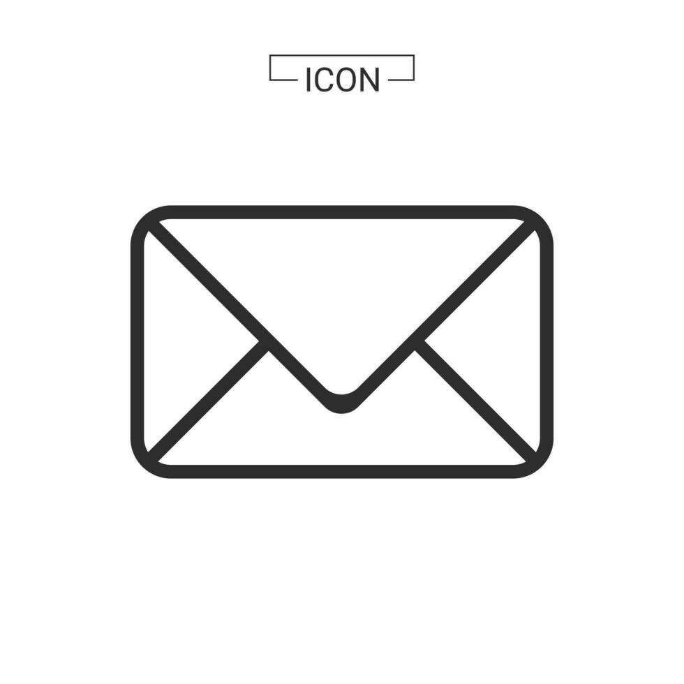 Email icon. e-mail symbol graphics for web icon collections vector