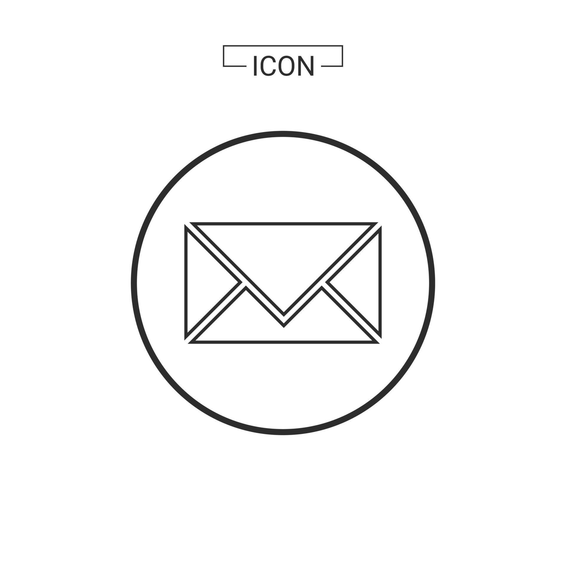 Email icon. e-mail symbol graphics for web icon collections 28546049 ...
