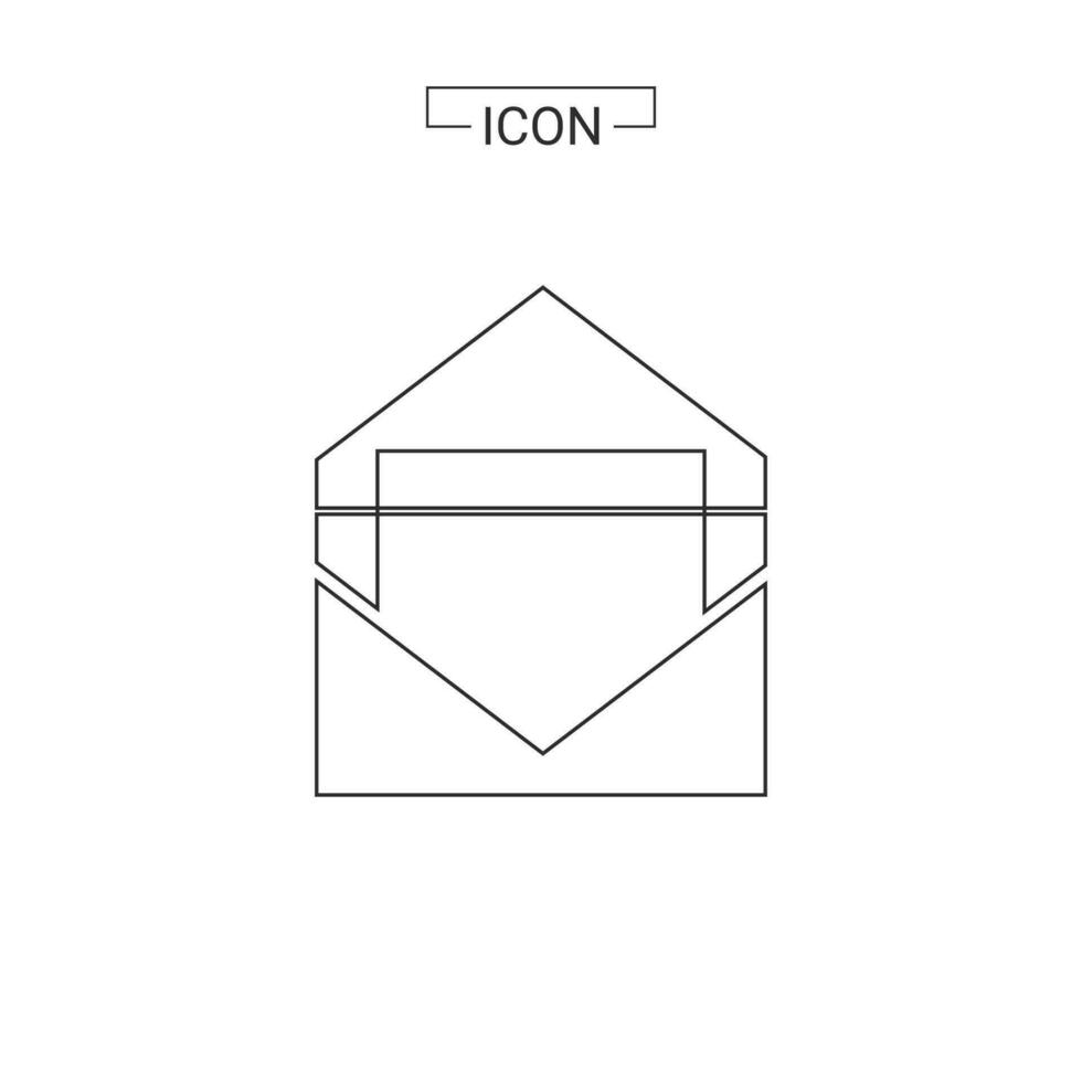 Email icon. e-mail symbol graphics for web icon collections vector