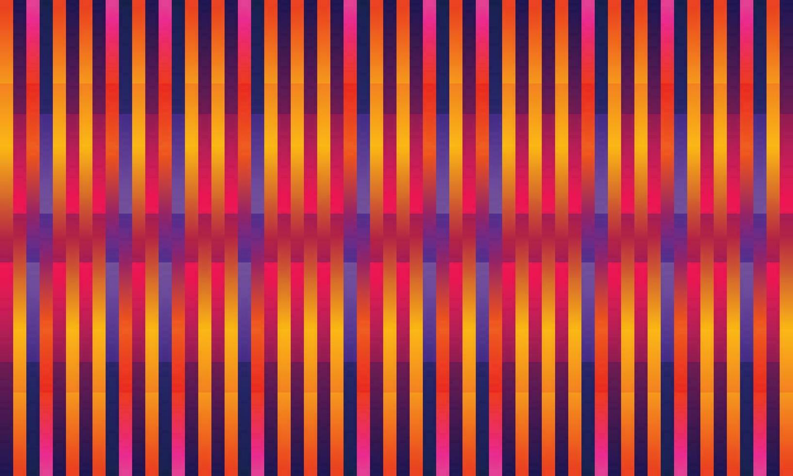 Colorful vertical stripes background template copy space. Gradient lines pattern backdrop design for poster, banner, landing page, magazine, presentation page, or cover. vector