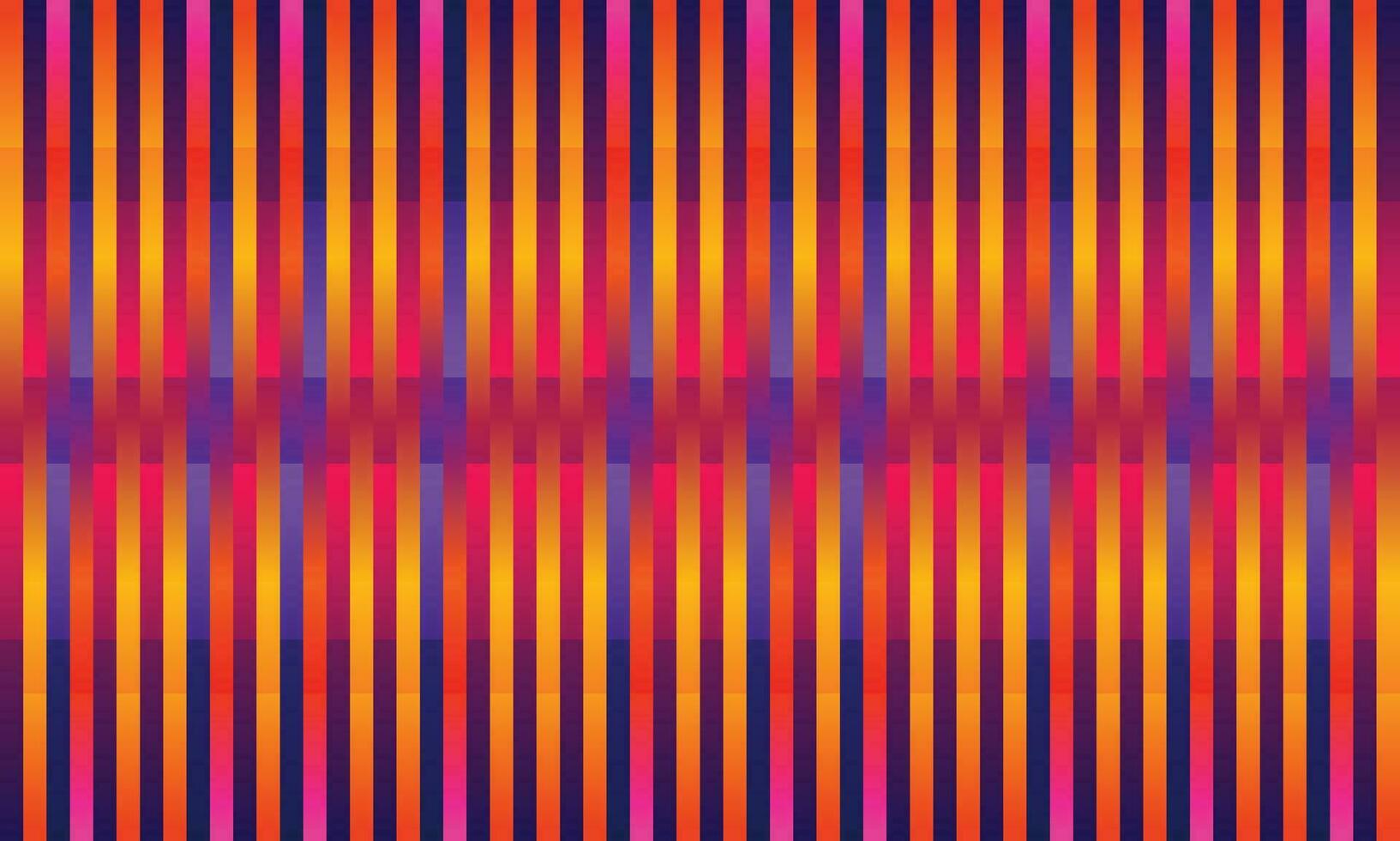 Colorful vertical stripes background template copy space. Gradient lines pattern backdrop design for poster, banner, landing page, magazine, presentation page, or cover. vector