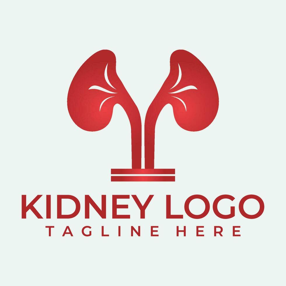 Kidney icon vector. vector