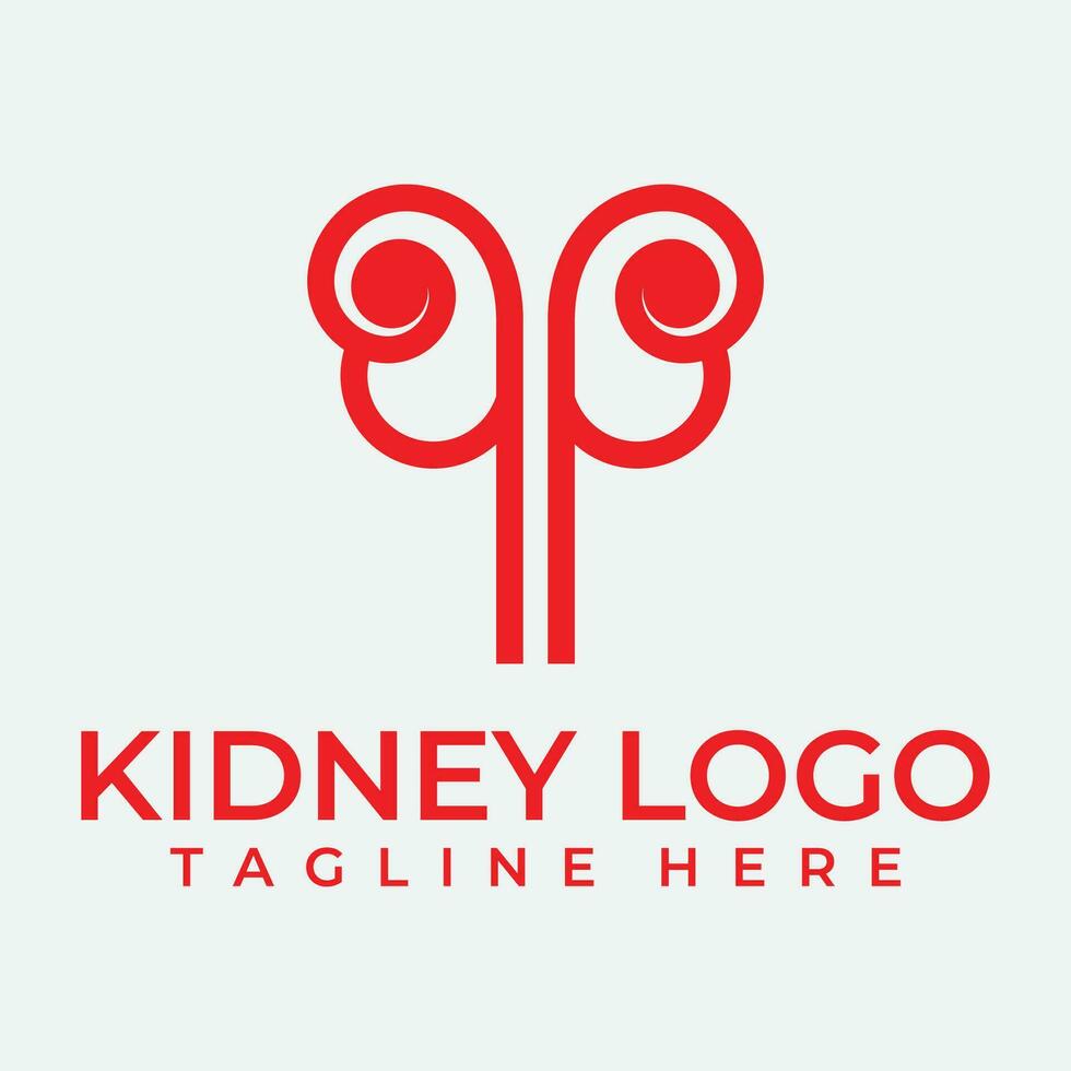 Kidney icon vector. vector