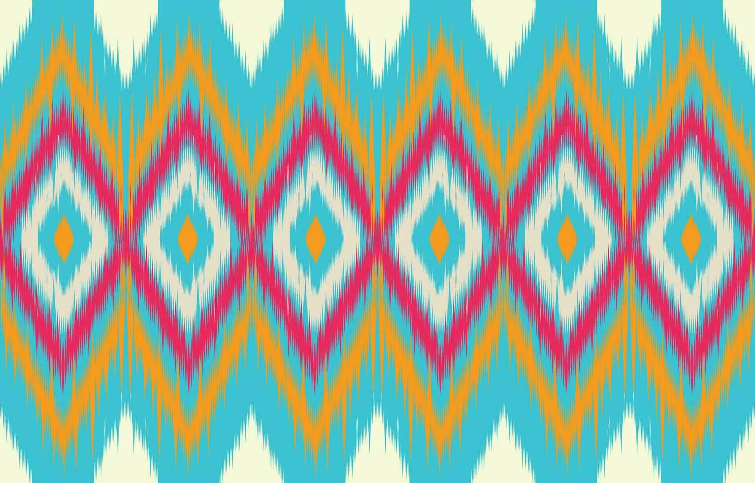 Ethnic abstract ikat art. Aztec ornament print. geometric ethnic pattern seamless  color oriental.  Design for background ,curtain, carpet, wallpaper, clothing, wrapping, Batik, vector illustration.