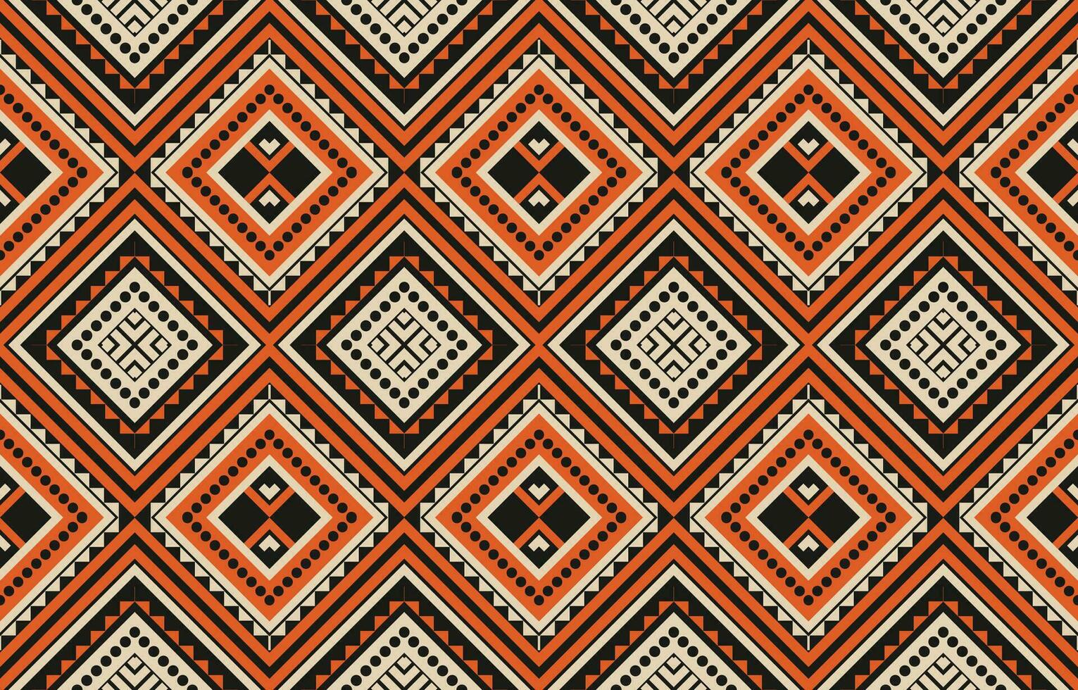 Ethnic abstract ikat art. Aztec ornament print. geometric ethnic pattern seamless  color oriental.  Design for background ,curtain, carpet, wallpaper, clothing, wrapping, Batik, vector illustration.