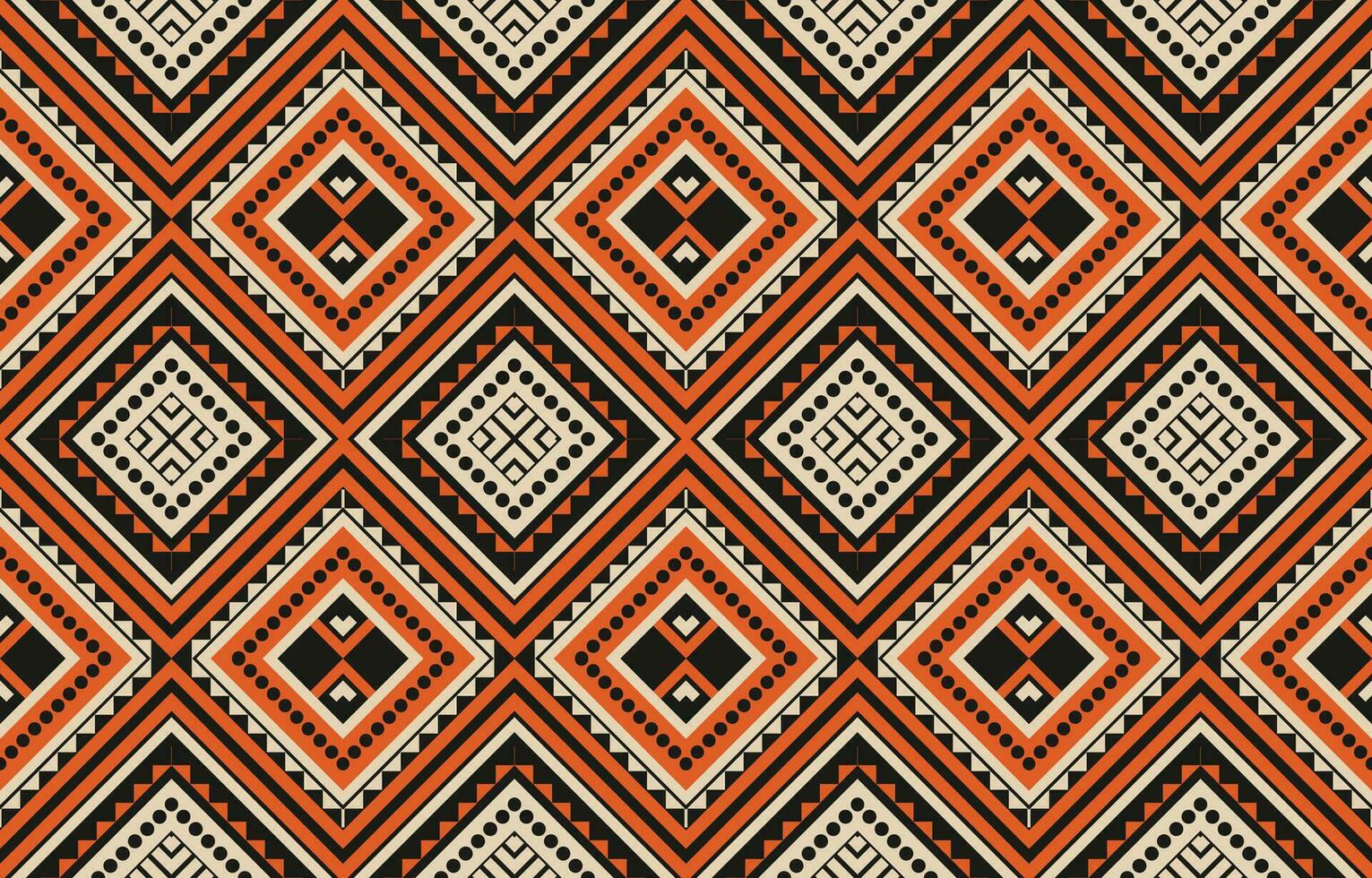 Ethnic abstract ikat art. Aztec ornament print. geometric ethnic pattern seamless  color oriental.  Design for background ,curtain, carpet, wallpaper, clothing, wrapping, Batik, vector illustration.