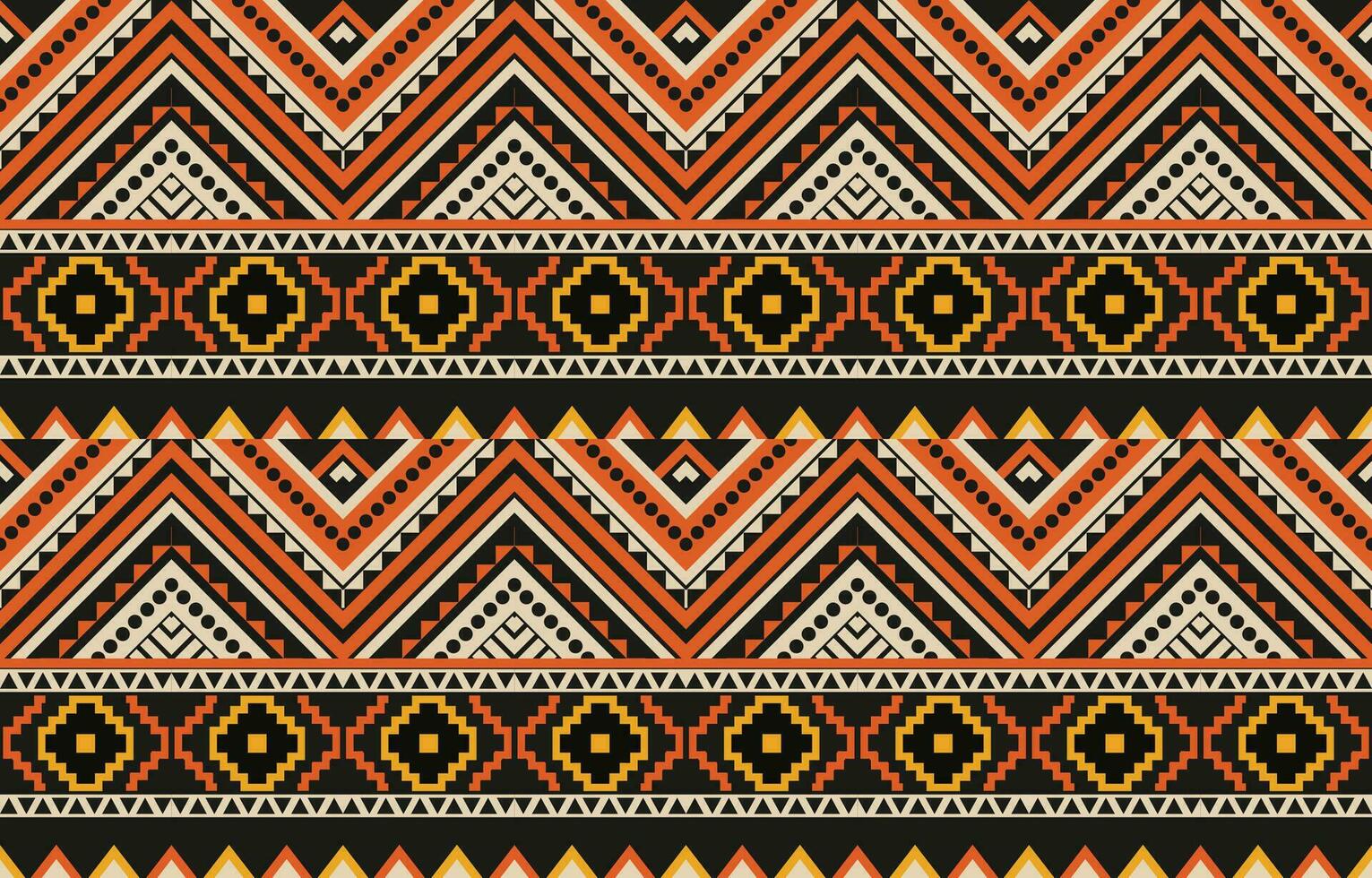 étnico resumen ikat Arte. azteca ornamento impresión. geométrico étnico modelo sin costura color oriental. diseño para antecedentes ,cortina, alfombra, fondo de pantalla, ropa, envase, batik, vector ilustración.