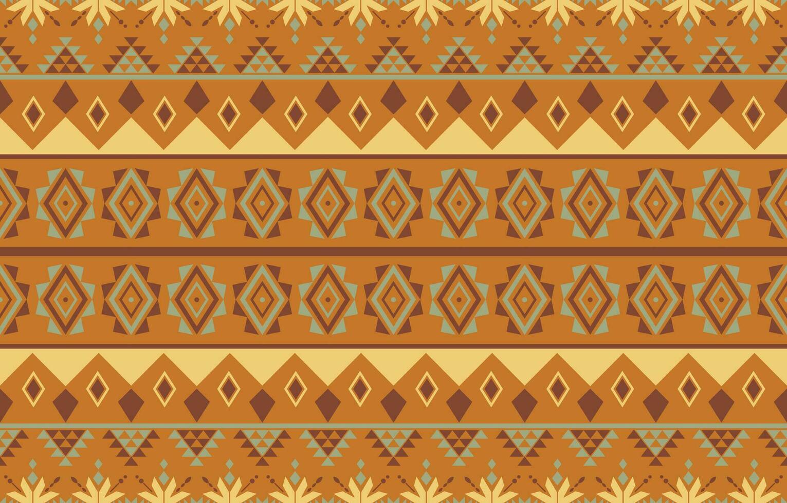 Ethnic abstract ikat art. Aztec ornament print. geometric ethnic pattern seamless  color oriental.  Design for background ,curtain, carpet, wallpaper, clothing, wrapping, Batik, vector illustration.