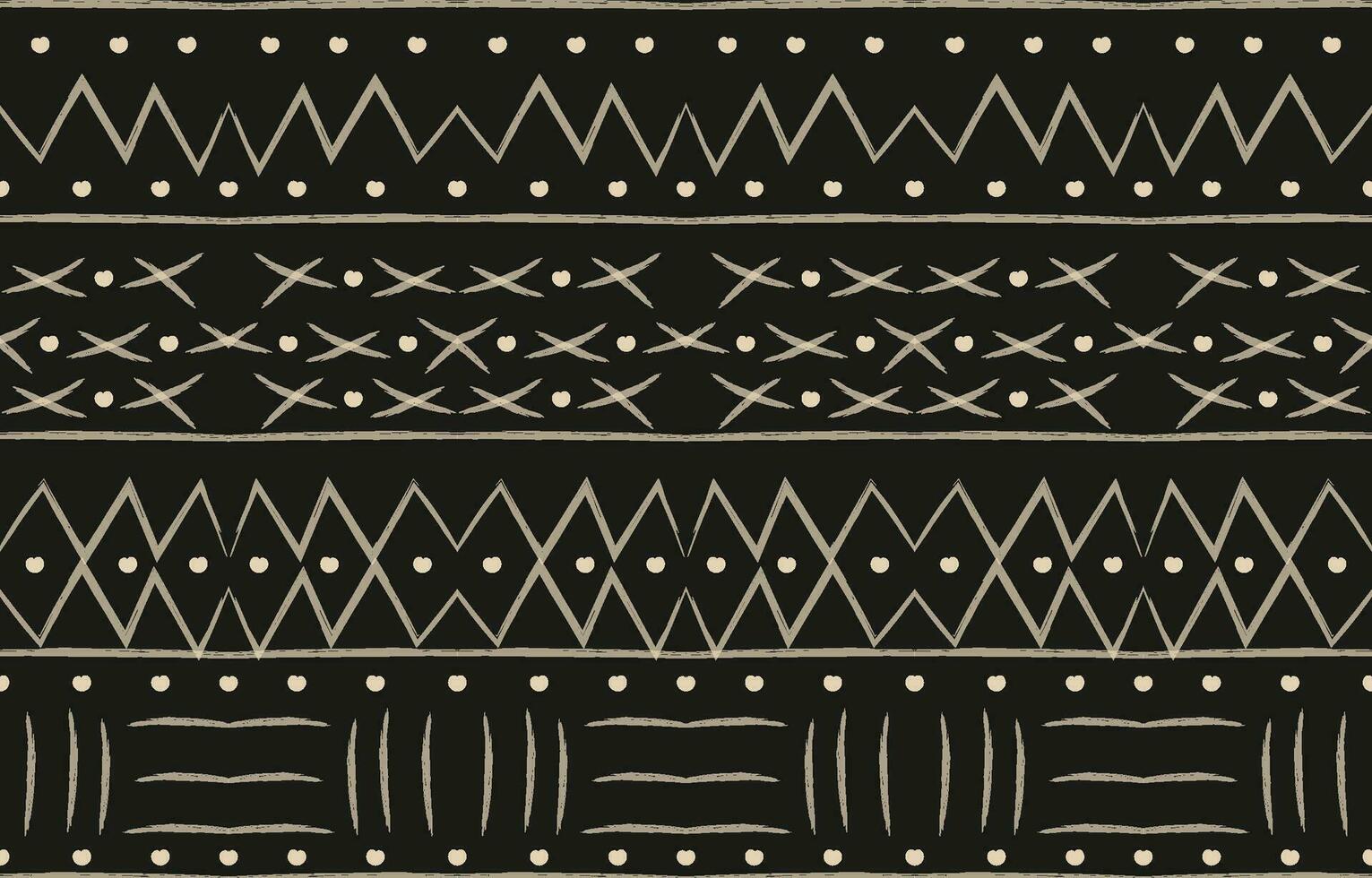 Ethnic abstract ikat art. Aztec ornament print. geometric ethnic pattern seamless  color oriental.  Design for background ,curtain, carpet, wallpaper, clothing, wrapping, Batik, vector illustration.